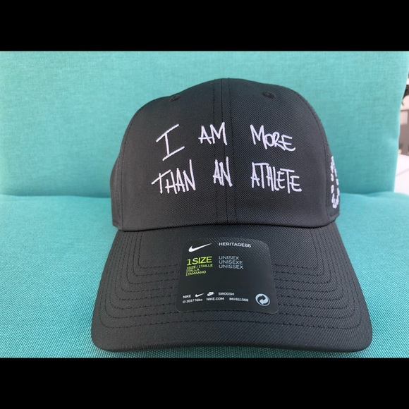 i am more than an athlete cap